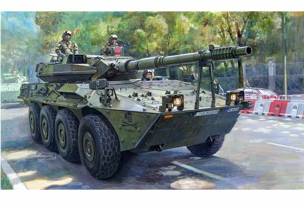 Trumpeter - Trumpeter 00388 1/35 Spanish Army VRC-105 Centauro RCV