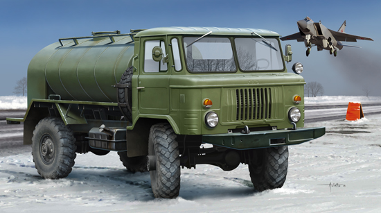 Trumpeter - Trumpeter 01018 1/35 Russian GAZ-66 Oil Truck