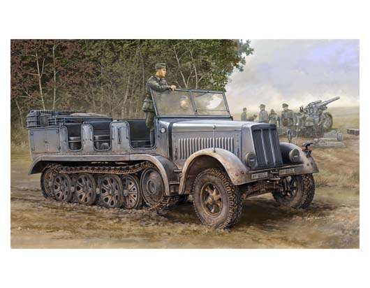 Trumpeter - Trumpeter 01514 1/35 Sd.Kfz.7 Mittlere Zugkraftwagen 8t early version