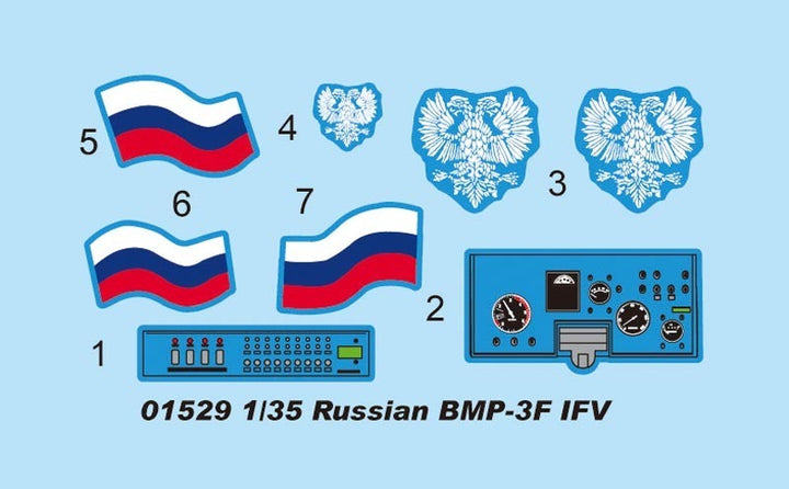 Trumpeter - Trumpeter 01529 1/35 BMP-3F IFV