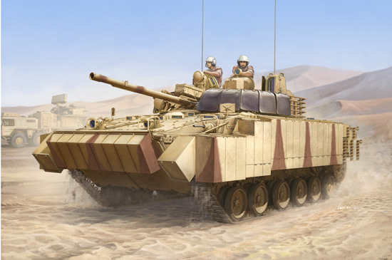 Trumpeter - Trumpeter 01532 1/35 BMP-3(UAE) w/ERA titles and combined screens