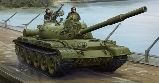 Trumpeter - Trumpeter 01552 1/35 Russian T-62 Mod.1975 (Mod.1972+KTD2)