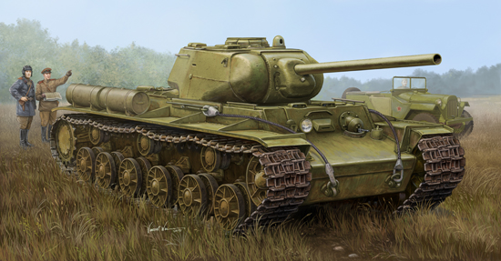 Trumpeter - Trumpeter 01567 1/35 Soviet KV-1S/85 Heavy Tank