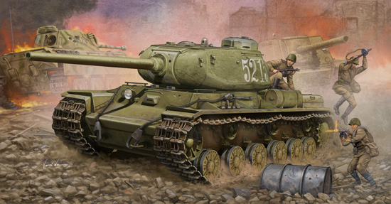 Trumpeter - Trumpeter 01569 1/35 Soviet KV-85 Heavy Tank