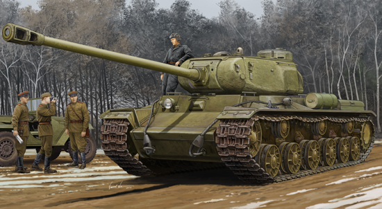 Trumpeter - Trumpeter 01570 1/35 Soviet KV-122 Heavy Tank