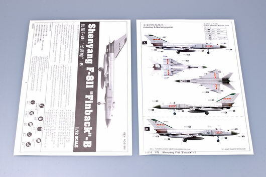 Trumpeter - Trumpeter 01610 1/72 Shenyang F-8II Finback -B