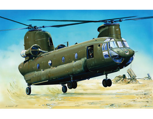 Trumpeter - Trumpeter 01622 1/72 CH-47D CHINOOK *AUS DECAL*