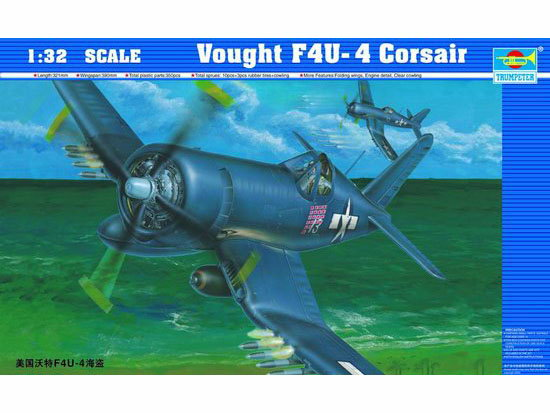 Trumpeter - Trumpeter 02222 1/32 US Vought F4U-4 Corsair