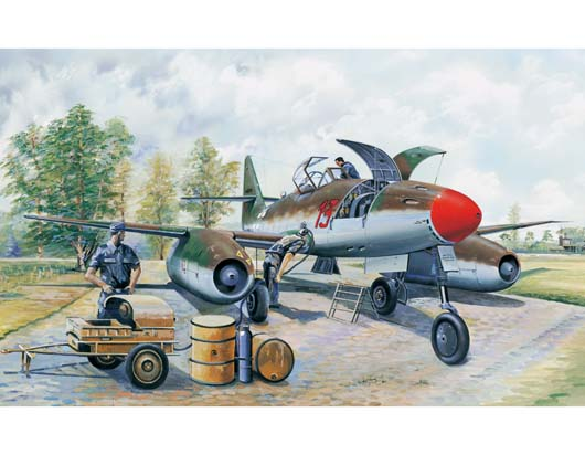 Trumpeter - Trumpeter 02261 1/32 Messerchmitt Me 262 A-1a clear edition