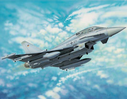 Trumpeter - Trumpeter 02279 1/32 EF-2000B Eurofighter Typhoon