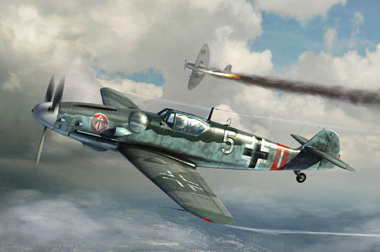 Trumpeter - Trumpeter 02297 1/32 Messerschmitt Bf 109G-6(Late)