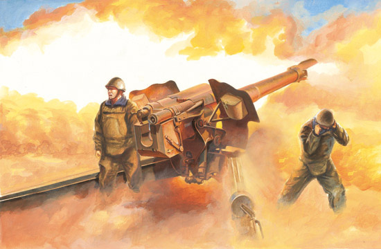 Trumpeter - Trumpeter 02334 1/35 Soviet D-74 122mm Field Gun