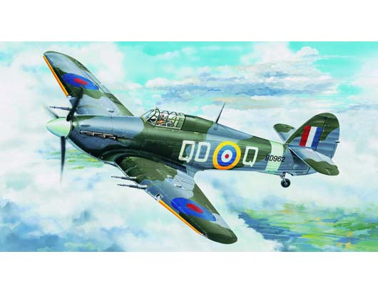 Trumpeter - Trumpeter 02415 1/24 Hurricane Mk. IIC