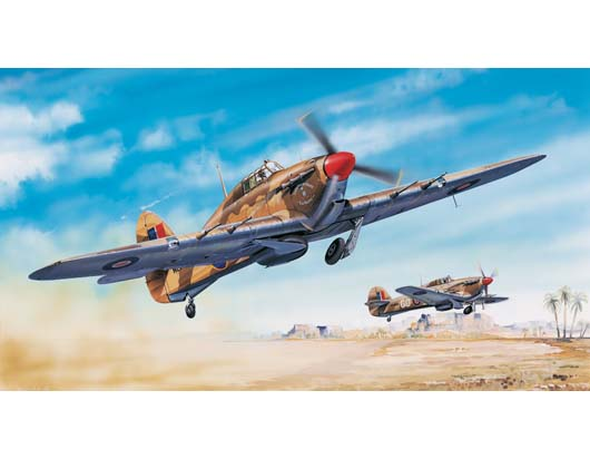 Trumpeter - Trumpeter 02416 1/24 Hurricane MK.II C/TROP