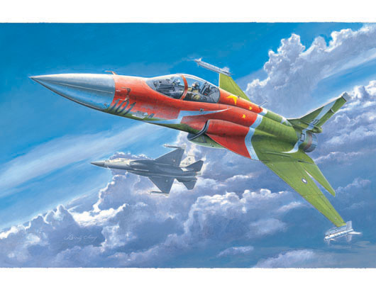 Trumpeter - Trumpeter 02815 1/48 PLAAF FC-1 Fierce Dragon (Pakistani JF-17 Thunder)