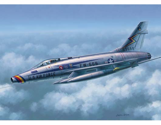 02839 1/48 F100D Super Sabre Plastic Model Kit