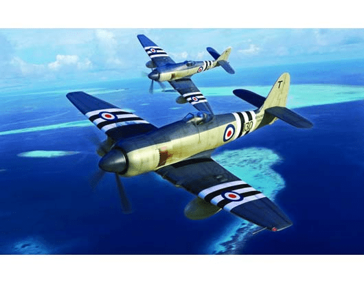 Trumpeter - Trumpeter 02844 1/48 Hawker Sea Fury FB.11