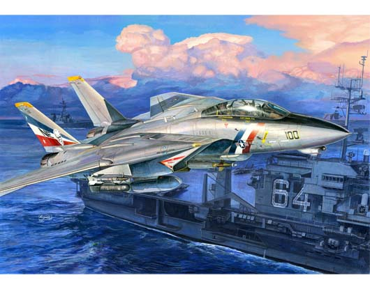 Trumpeter - Trumpeter 03203 1/32 F-14D Super Tomcat