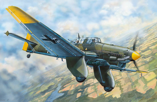 Trumpeter - Trumpeter 03213 1/32 Junkers Ju-87A Stuka