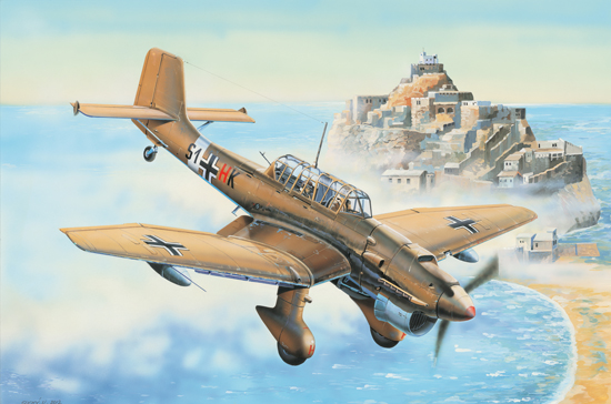 Trumpeter - Trumpeter 03216 1/32 Junkers Ju-87R Stuka