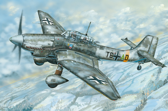 Trumpeter - Trumpeter 03217 1/32 Junkers Ju-87D Stuka