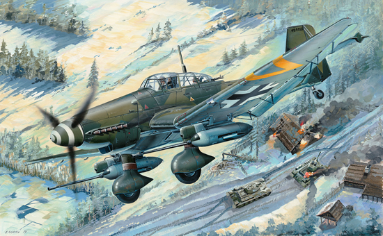 Trumpeter - Trumpeter 03218 1/32 Junkers Ju-87G-2 Stuka