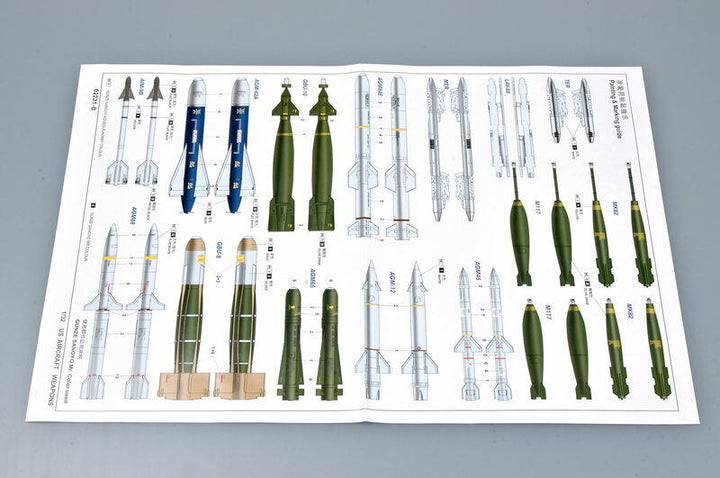 Trumpeter - Trumpeter 03302 1/32 US AIRCRAFT WEAPON I