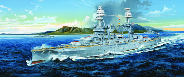 03701 1/200 USS Arizona BB39 1941 Plastic Model Kit