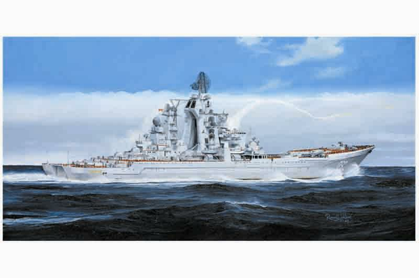 Trumpeter - Trumpeter 04520 1/350 Russian battlecruiser Admiral Ushakov (ex-Kirov)