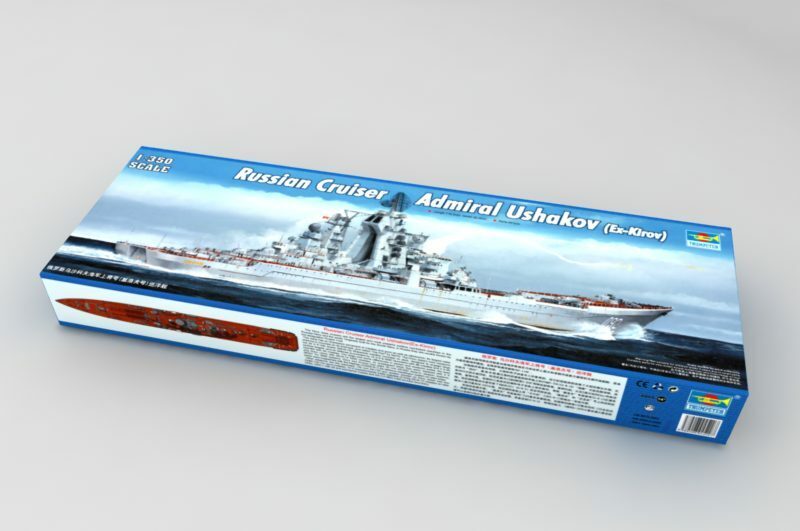 Trumpeter - Trumpeter 04520 1/350 Russian battlecruiser Admiral Ushakov (ex-Kirov)