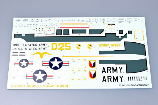 Trumpeter - Trumpeter 05104 1/35 Helicopter - CH-47A CHINOOK