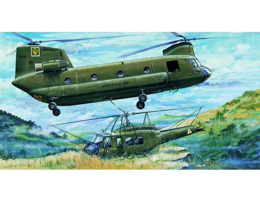 Trumpeter - Trumpeter 05104 1/35 Helicopter - CH-47A CHINOOK