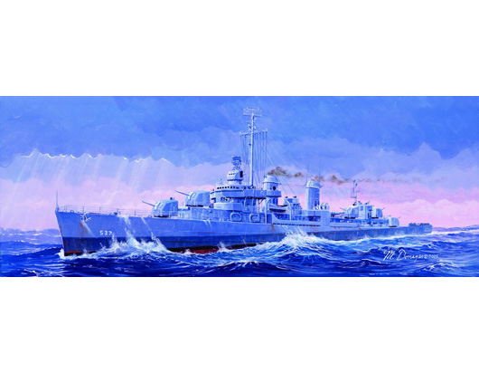 05304 1/350 USS The Sullivans DD537 Plastic Model Kit