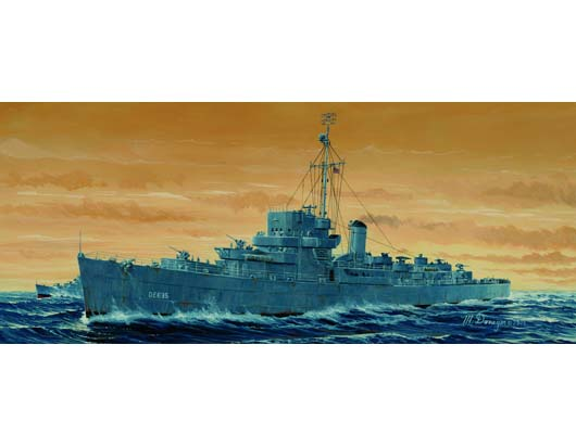 05305 1/350 USS ENGLAND DE635 Plastic Model Kit