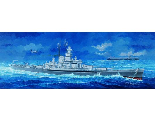 05306 1/350 USS Massachusetts BB59 Plastic Model Kit