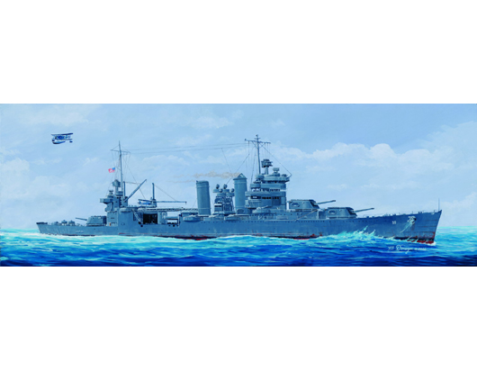 05309 1/350 USS San Francisco CA38 1942 Plastic Model Kit