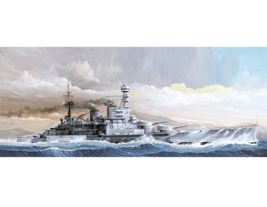 05312 1/350 HMS Repulse 1941 Plastic Model Kit