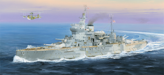 Trumpeter - Trumpeter 05325 1/350 Battleship HMS Warspite