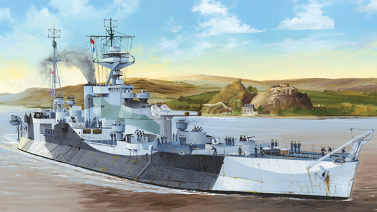 05336 1/350 HMS Abercrombie Monitor Plastic Model Kit