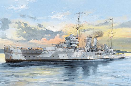 Trumpeter - Trumpeter 05351 1/350 HMS York Plastic Model Kit