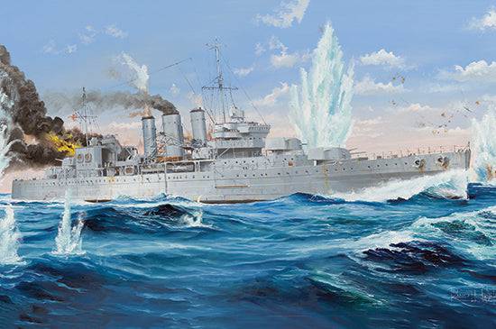 Trumpeter - Trumpeter 05353 1/350 HMS Cornwall Plastic Model Kit