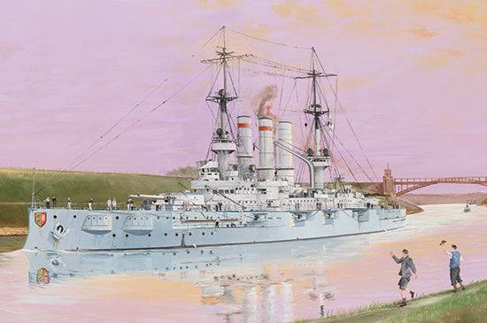 Trumpeter - Trumpeter 05355 1/350 Schleswig ? Holstein Battleship 1908 Plastic Model Kit