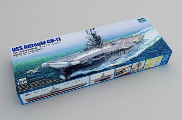 05618 1/350 USS Intrepid CV11  ReEdition Plastic Model Kit