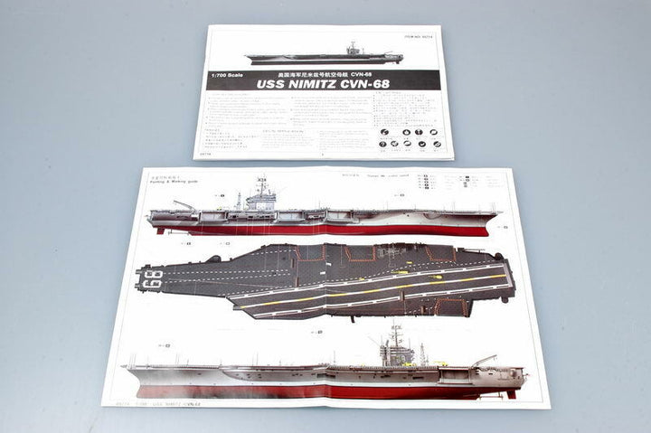 Trumpeter - Trumpeter 05714 1/700 USS NIMITZ CVN-68