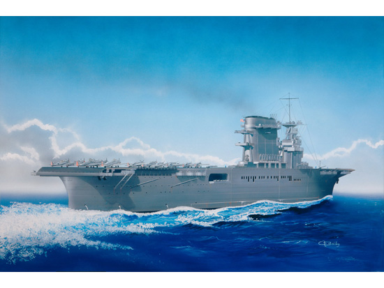 05716 1/700 USS Lexington CV2 05/1942 Plastic Model Kit