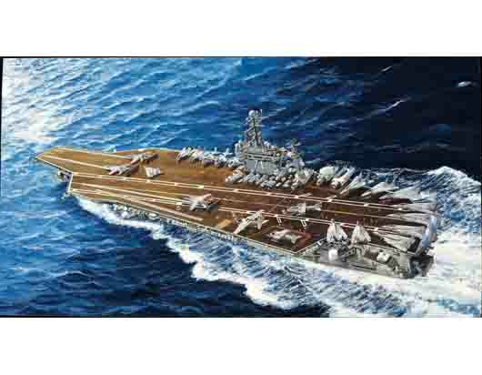 Trumpeter - Trumpeter 05754 1/700 USS Theodore Roosevelt CVN-71 2006