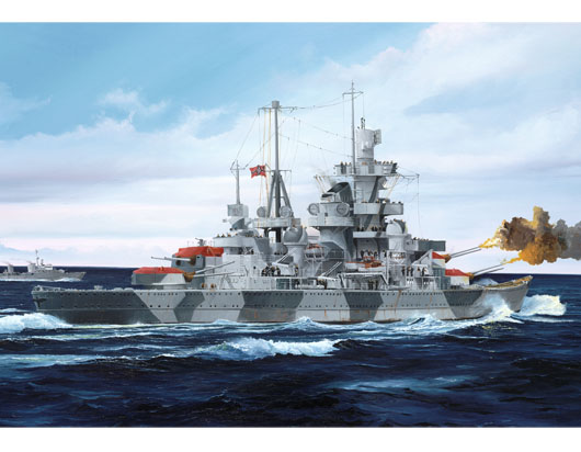 05776 1/700 German Cruiser Admiral Hipper 1941 Plastic Model Kit