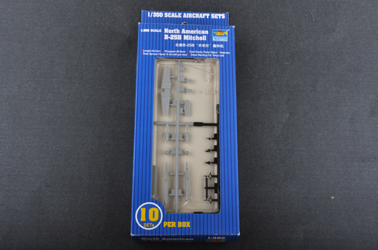 06201 1/350 B25B Mitchell 10pcs./box Plastic Model Kit