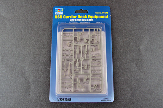 06645 USN Carrier Deck Equipment Plastic Model Kit