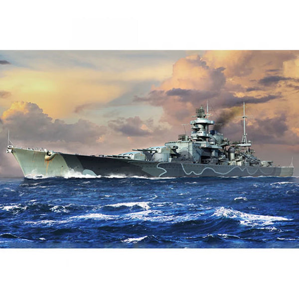 06737 1/700 German Scharnhorst Battleship Plastic Model Kit